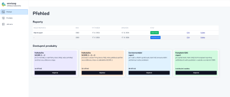 EnviSoG carbon calculator screenshot